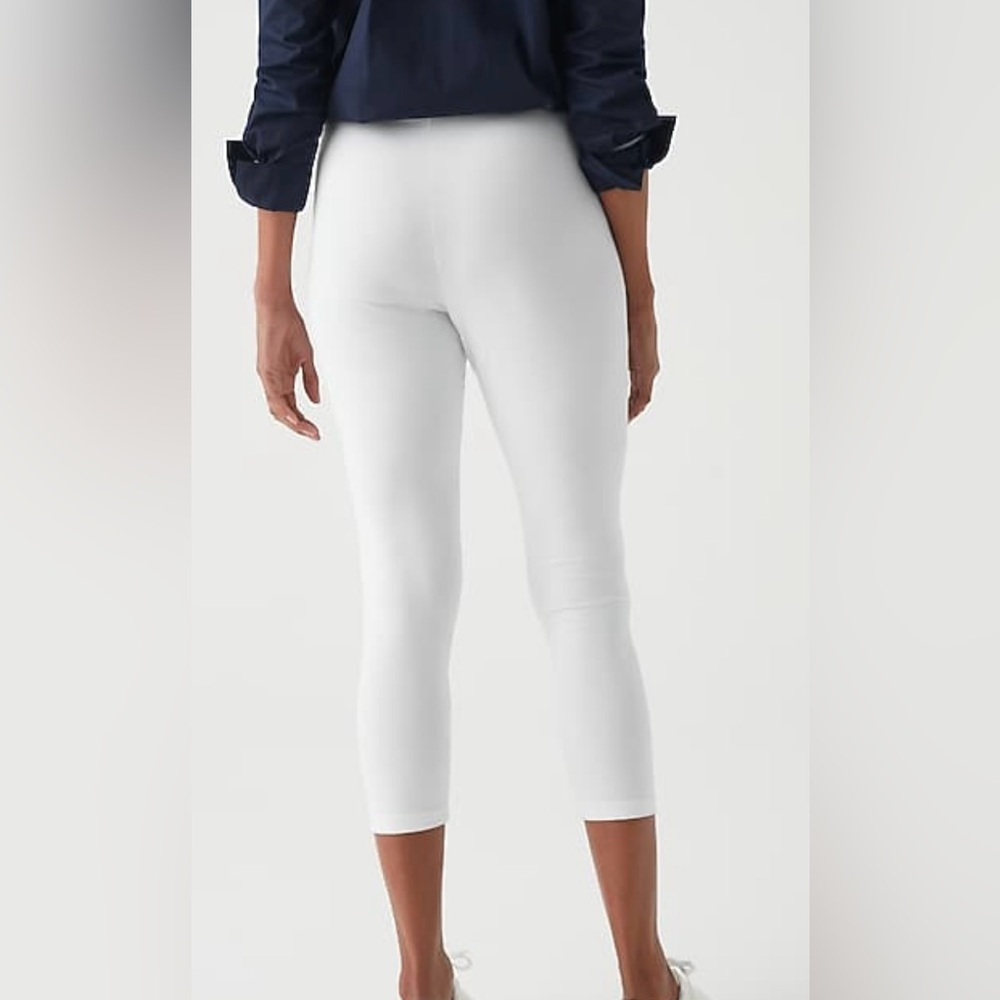 Chicos White Pima Capri Leggings NWT - Picture 7 of 8